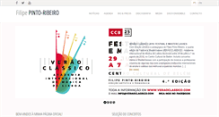 Desktop Screenshot of filipepinto-ribeiro.com